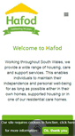 Mobile Screenshot of hafod.org.uk