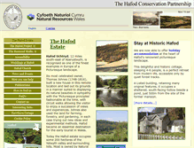 Tablet Screenshot of hafod.org